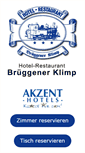 Mobile Screenshot of brueggener-klimp.de